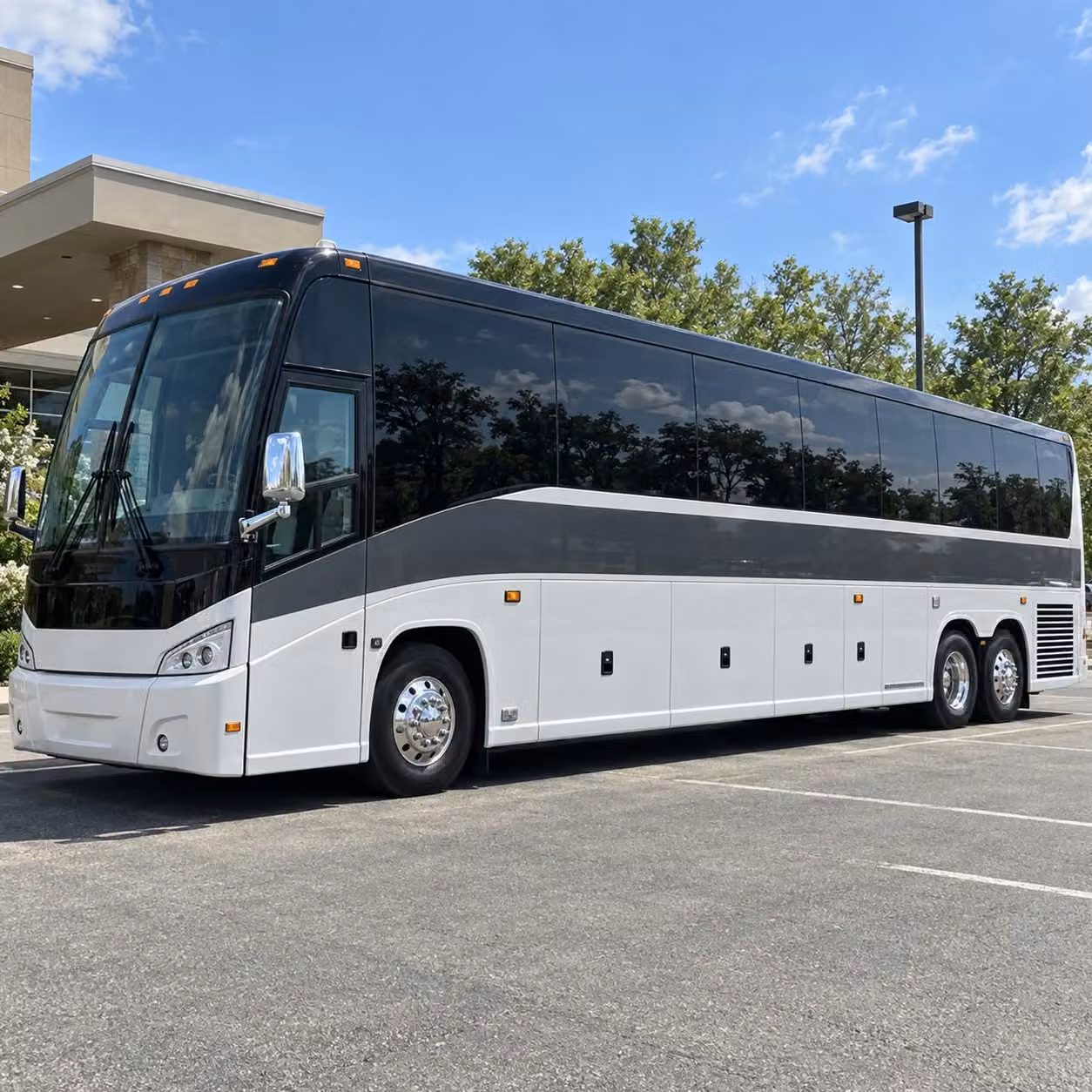 charter buses for large long beach prom groups from wilson poly and millikan