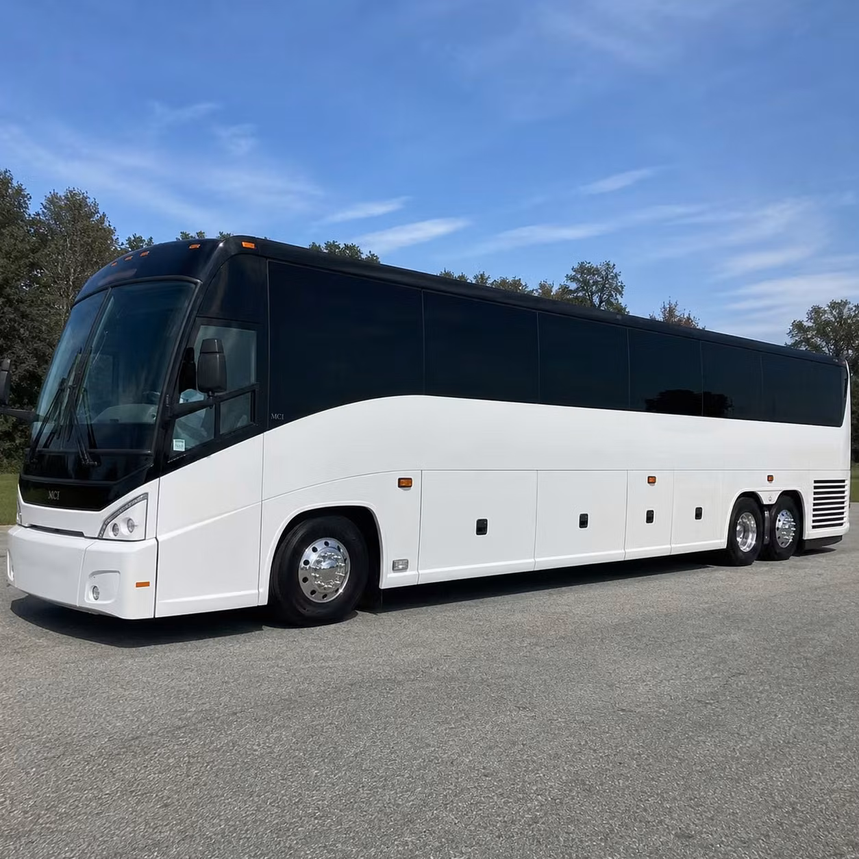 long beach long distance charter bus rentals