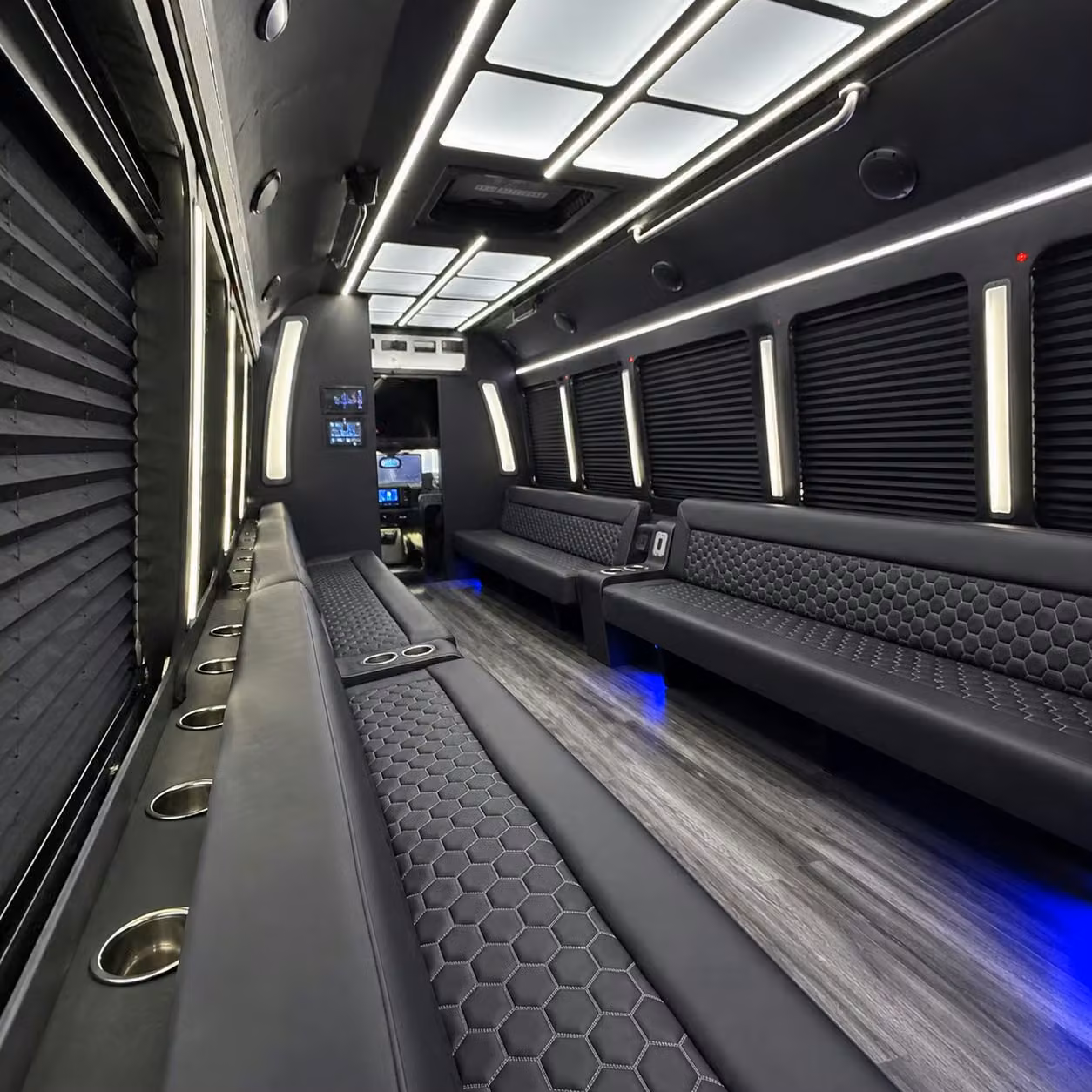 party bus interior