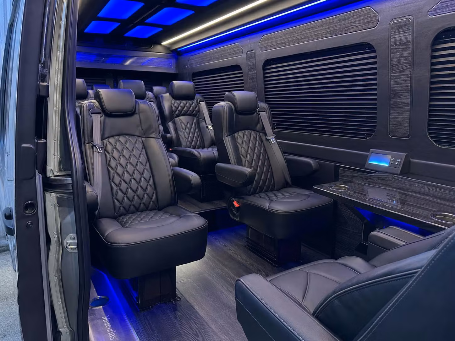sprinter van transportation for groups and events across long beach